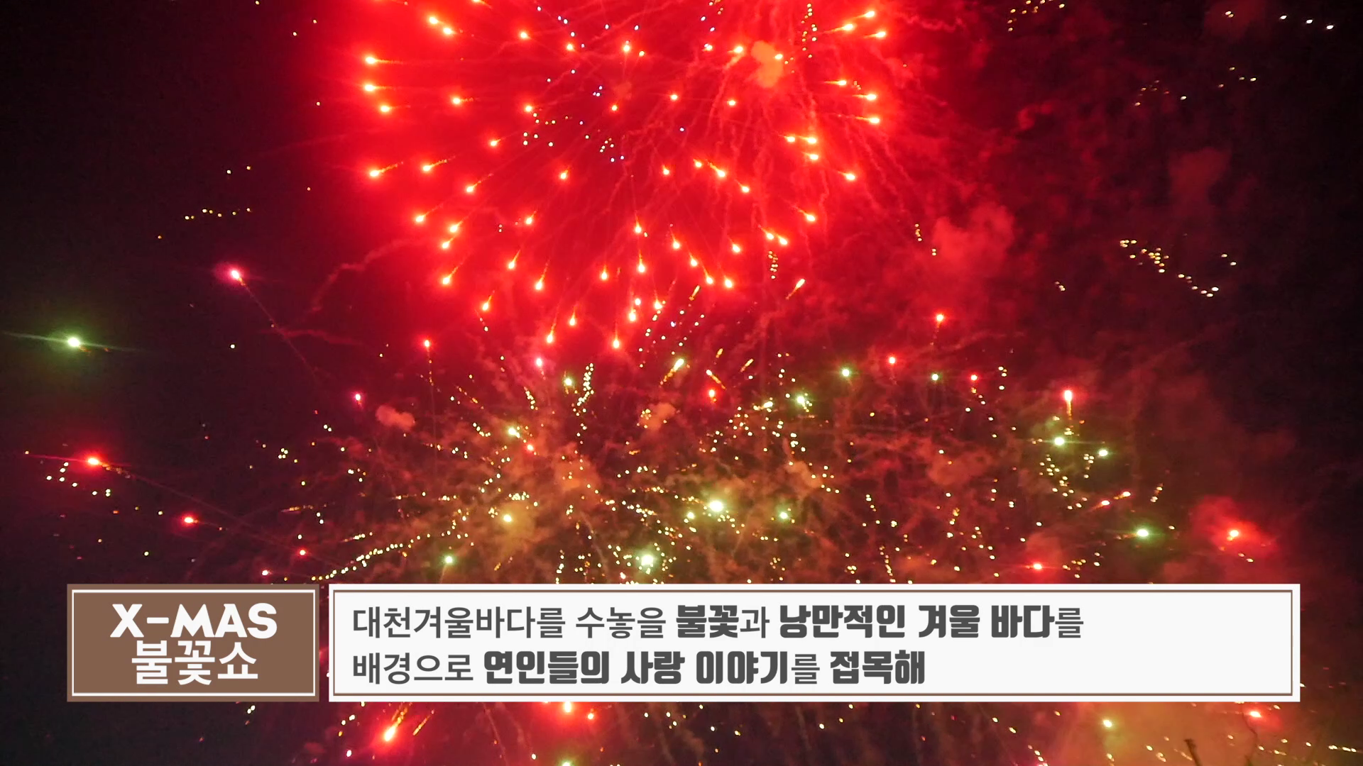 대천겨울바다 사랑축제 미리보기